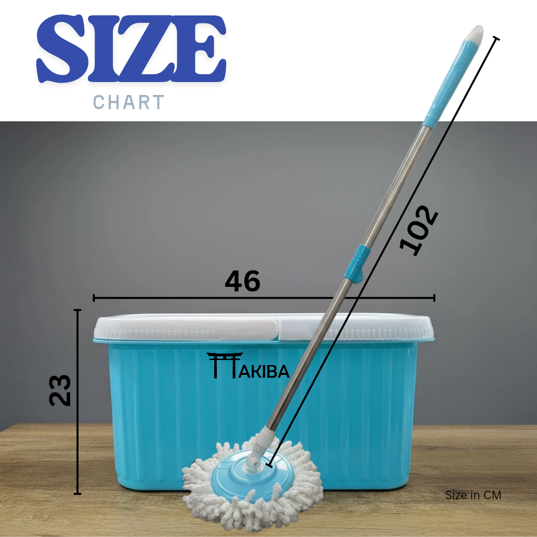 AKIBA MOP BUCKET SET (RECTANGLE)