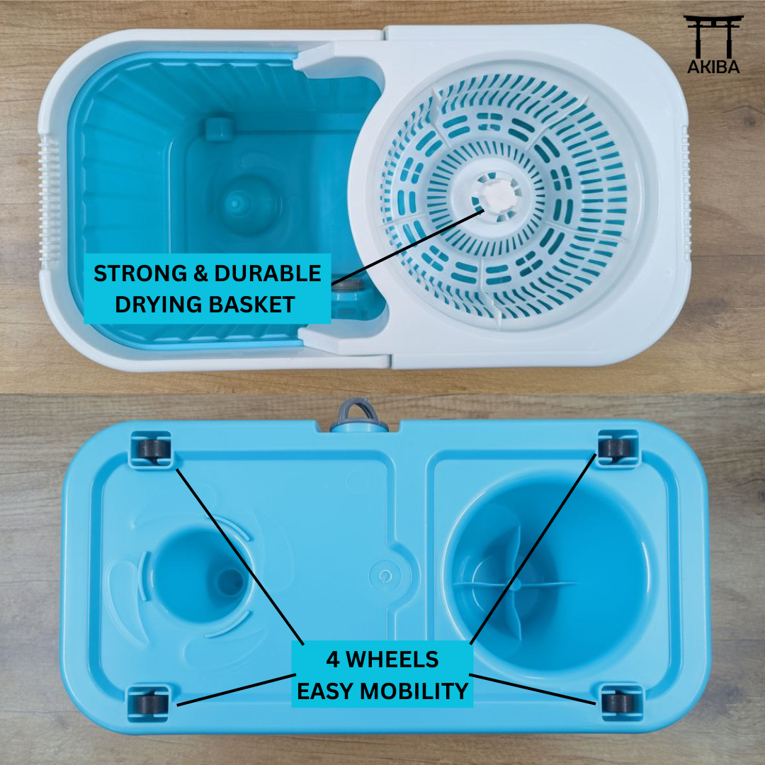 AKIBA MOP BUCKET SET (RECTANGLE)