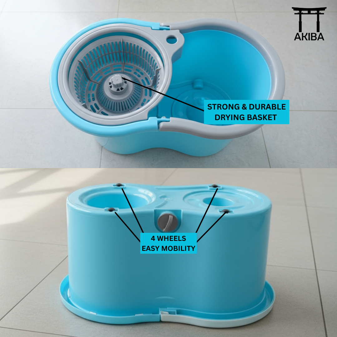 AKIBA MOP BUCKET SET (OVAL)