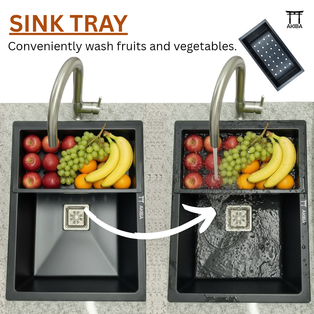 AKIBA QUARTZ SINK (BLACK)