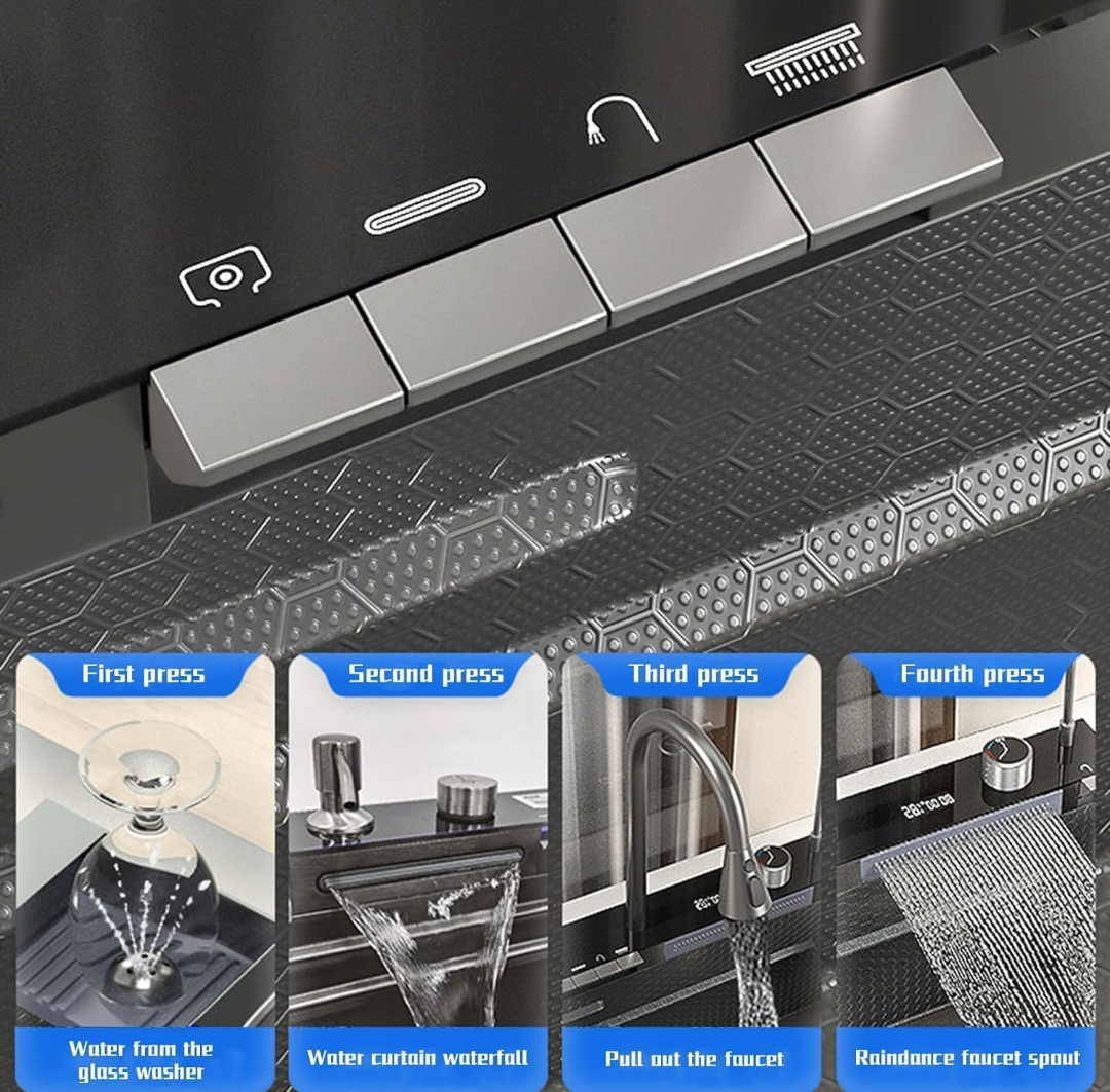 AKIBA PIANO SINK (5 BUTTONS)