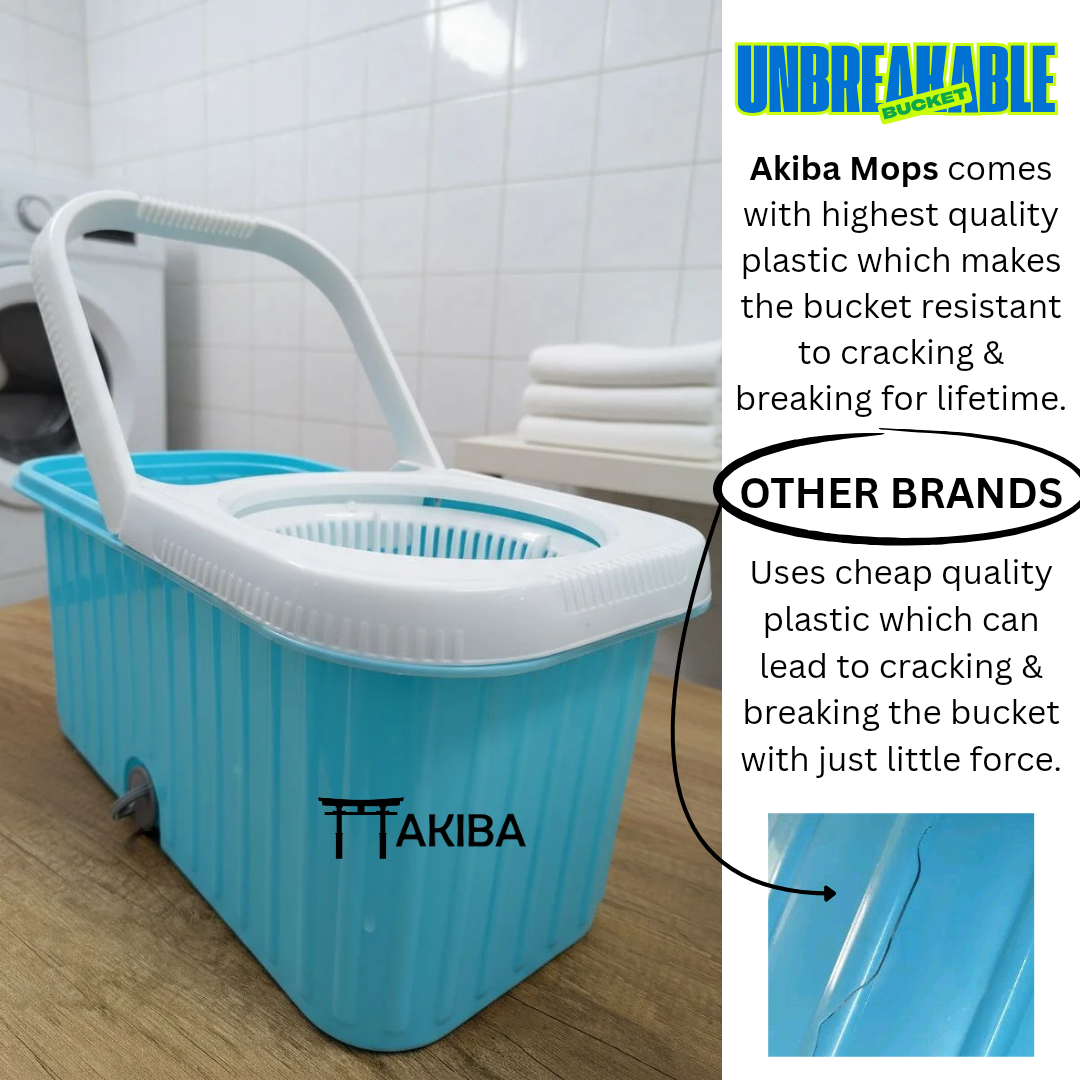 AKIBA MOP BUCKET SET (RECTANGLE)