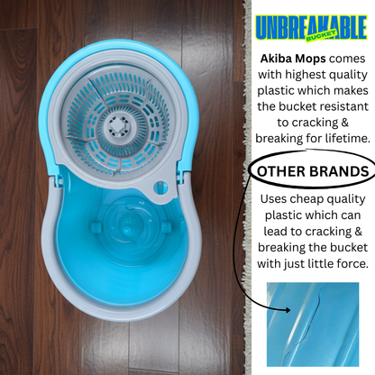 AKIBA MOP BUCKET SET (OVAL)