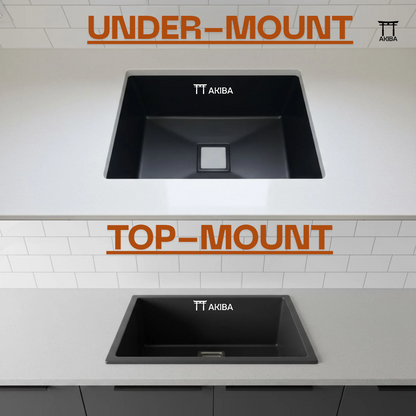 AKIBA QUARTZ SINK (BLACK)