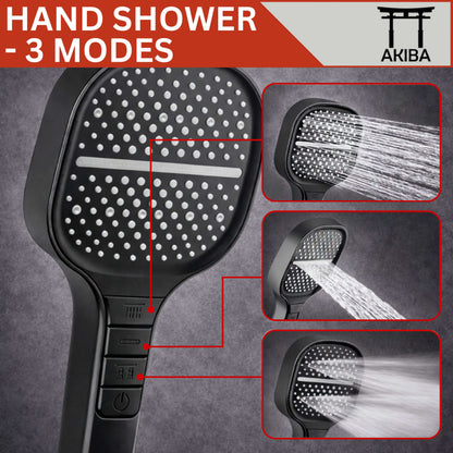 Akiba Digital Shower Set (Urban Rain)