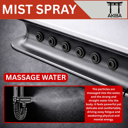 Akiba Digital Shower Set (Urban Rain)