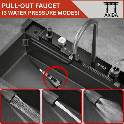 Pull out faucet