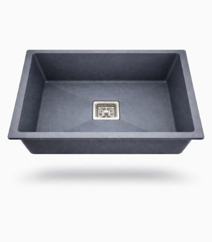 quartz kitchen sink grey